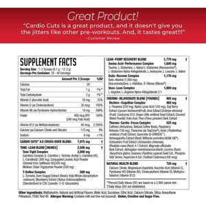 Cardio Cuts 4.0 - Miami Sunrise - 8.6 Oz. - Suppviv