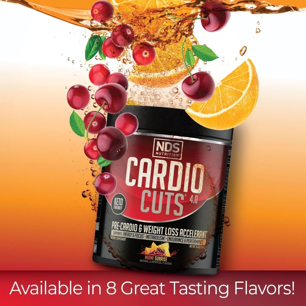 Cardio Cuts 4.0 - Miami Sunrise - 8.6 Oz. - Suppviv
