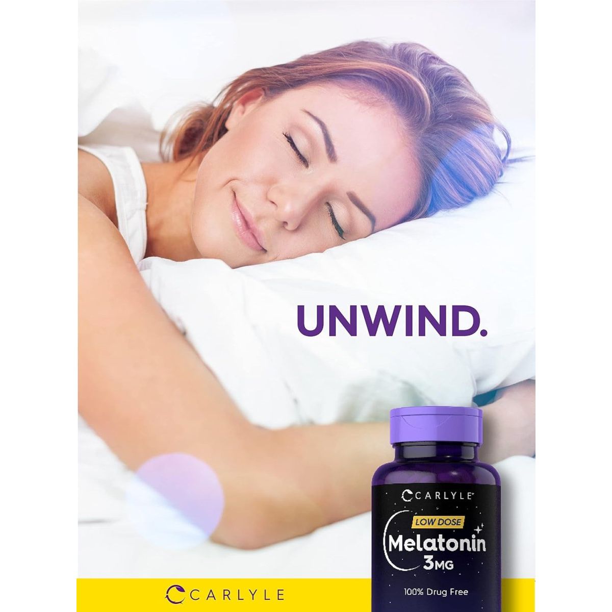 Carlyle Melatonin 3Mg - 300 Tablets - Suppviv