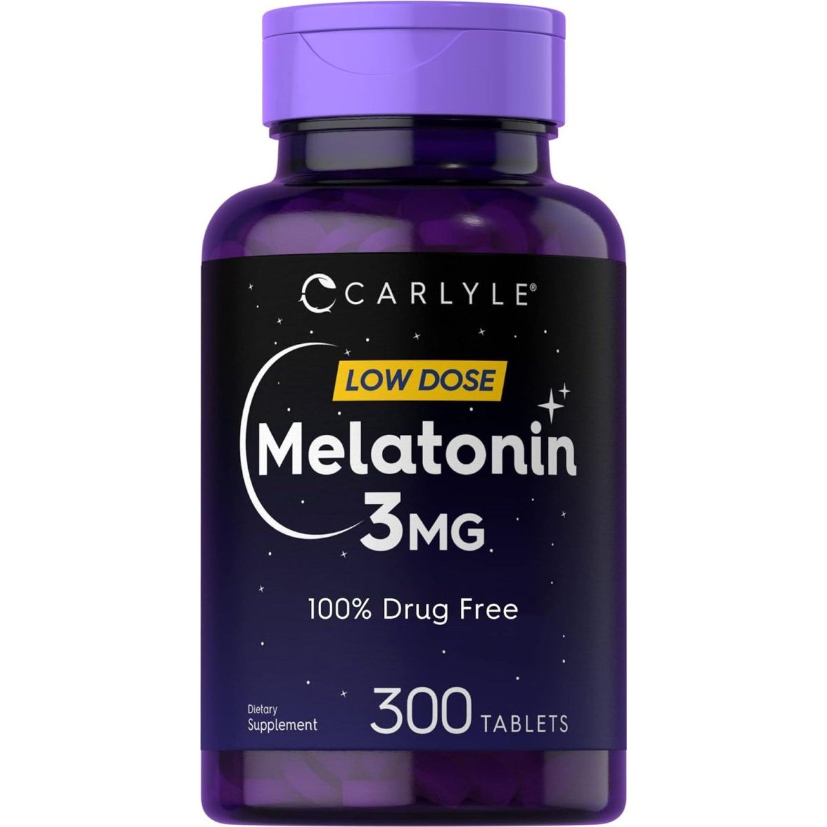 Carlyle Melatonin 3Mg - 300 Tablets - Suppviv