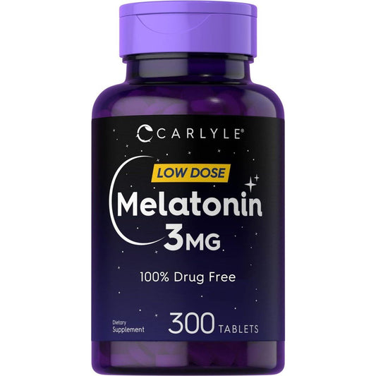 Carlyle Melatonin 3Mg - 300 Tablets - Suppviv
