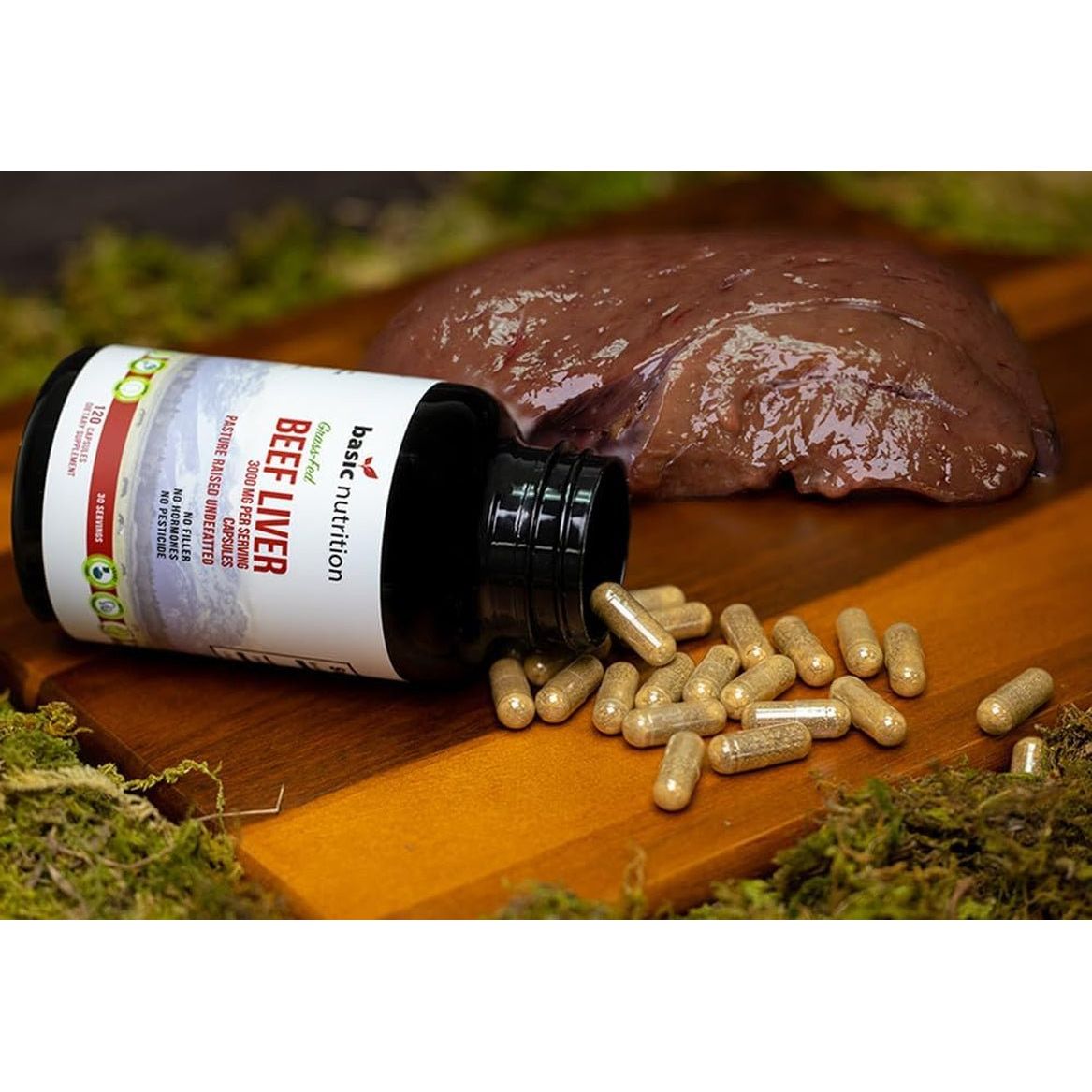 Carnivore Bundle | Pasture Raised Beef Liver and Beef Tallow | 3000Mg & 2 PACK - Suppviv