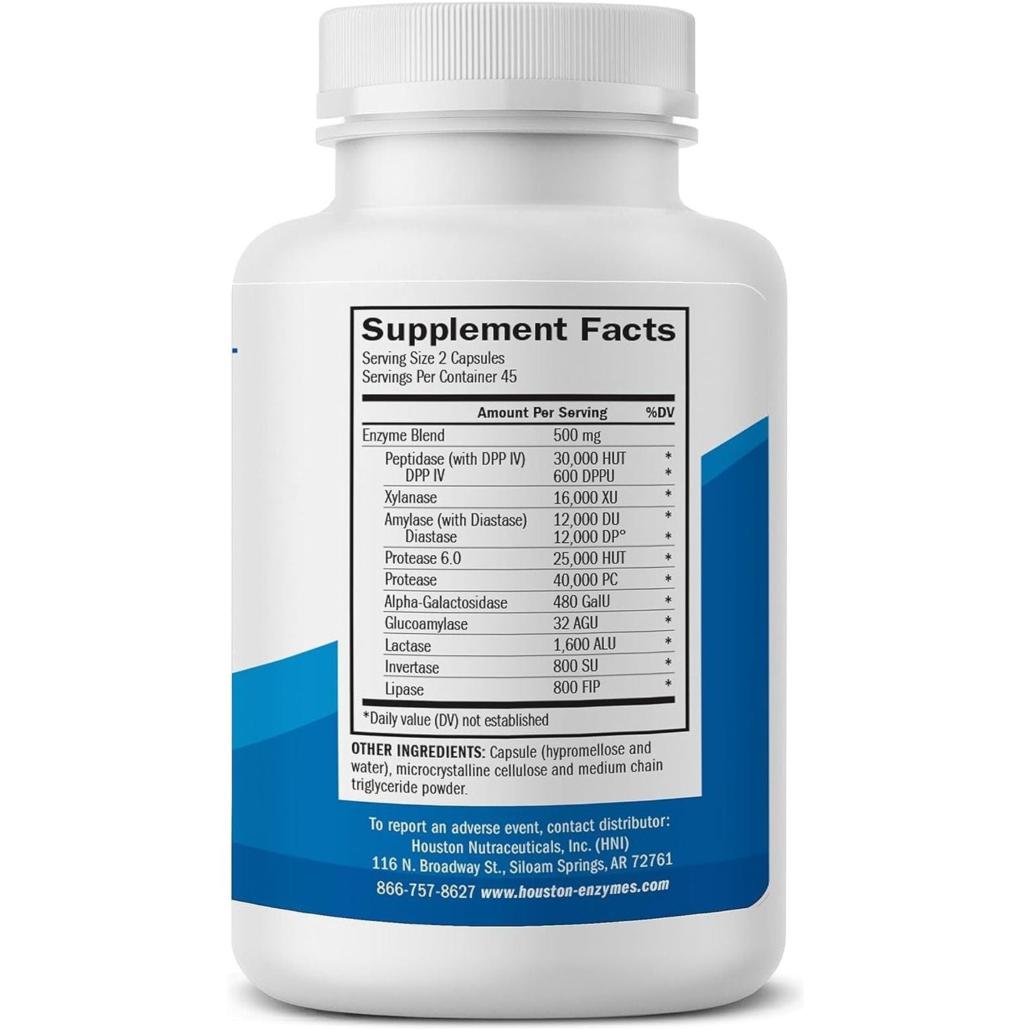 Trienza - Digestive Enzyme Supplement for Gluten, Casein, Soy, Proteins, Carbohydrates, Fats & Polyphenols - 90 Capsules