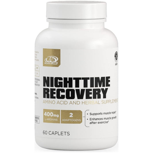 Advocare Nighttime Recovery Amino Acid & Herbal Supplement - 60 Caplets