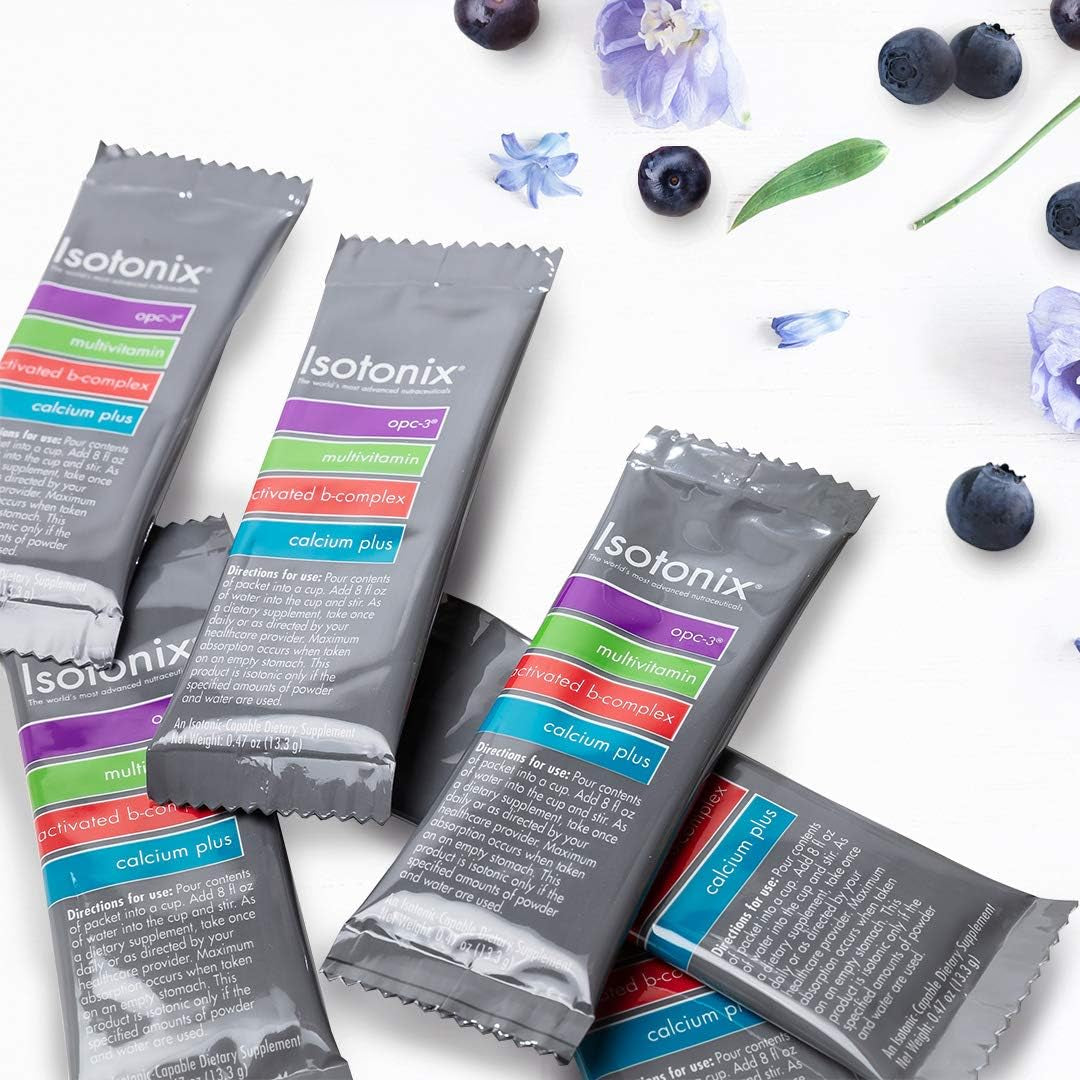Isotonix Daily Essentials Packets – Antioxidant Supplements for Energy, Immunity, and Bone Health