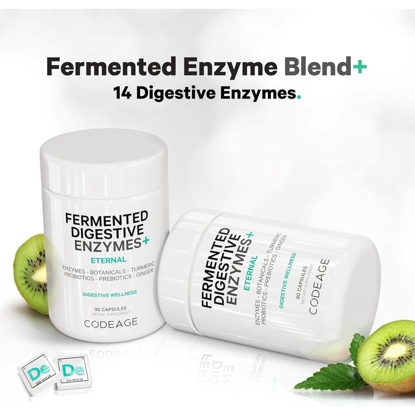 Codeage Fermented Digestive Enzymes Supplement- 90 Servings