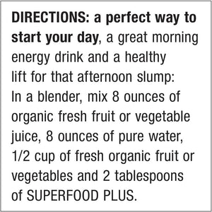 Dr. Schulze’S Superfood plus | Vitamin and Mineral Herbal Concentrate 14 Ounce Powder