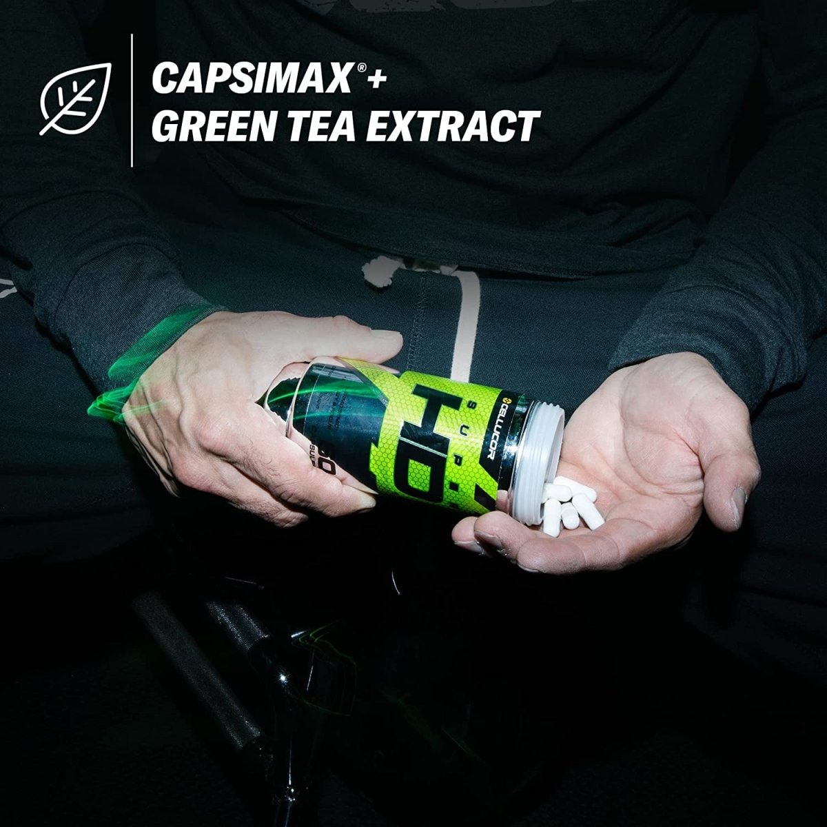 Cellucor Super HD for Men & Women - Enhance Focus and Increase Energy - Capsimax, Green Tea Extract 60 Servings - Suppviv