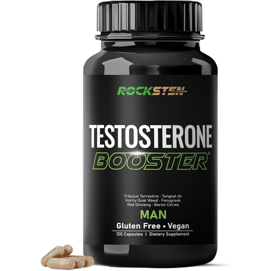 Testosterone Booster Men Supplement with Tribulus Terrestris Tongkat Ali Fenugreek Red Ginseng