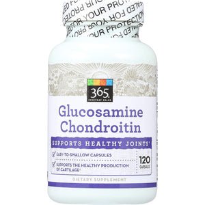 365 Everyday Value, Glucosamine Chondroitin, 120 Ct