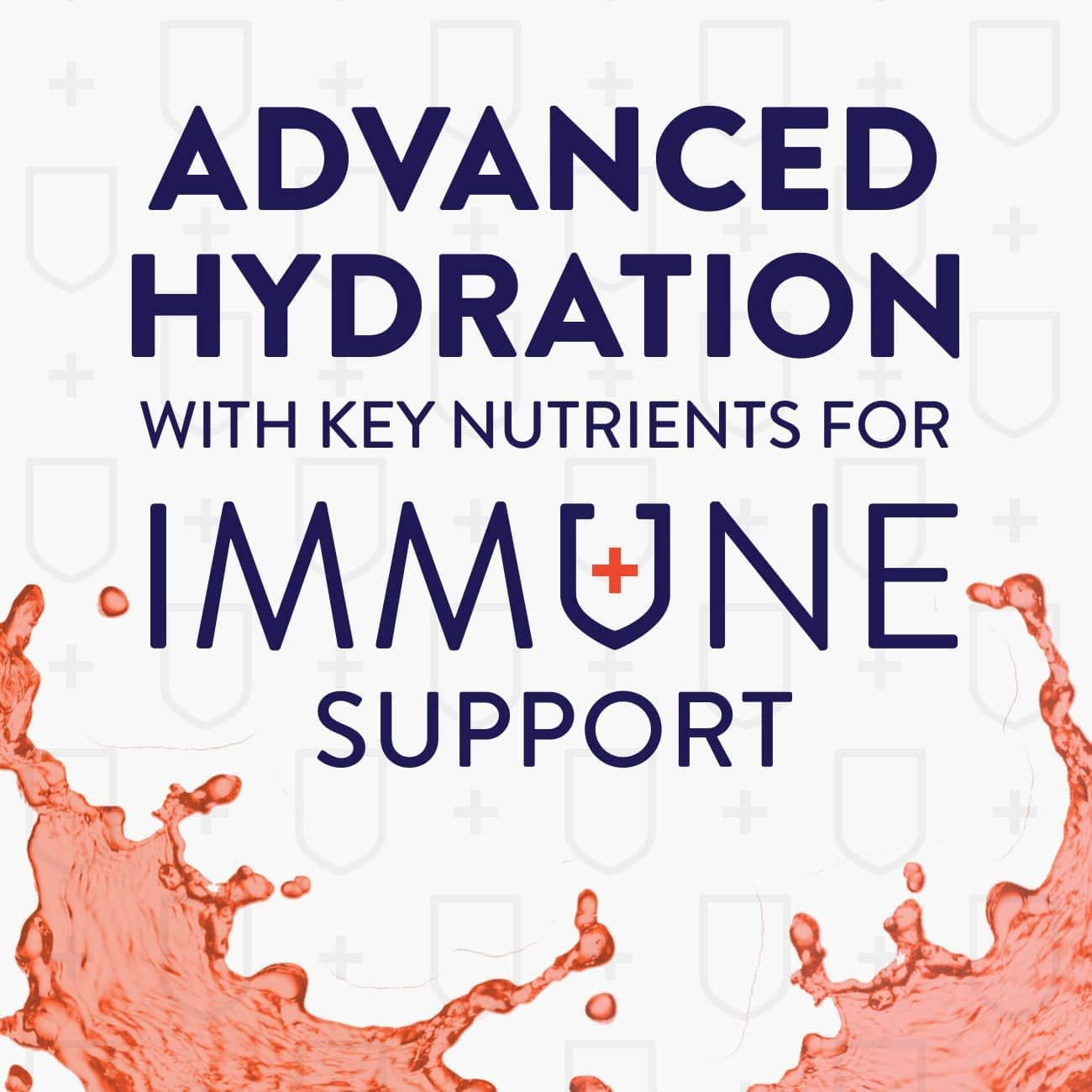 Pedialyte with Immune Support, Electrolytes with Vitamin C and Zinc, Advanced Hydration, 6 Packets (Pack of 4)