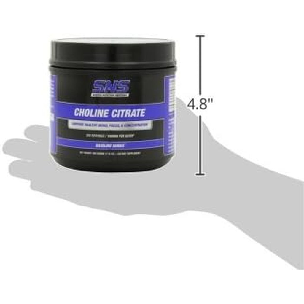 Choline Citrate Powder, 500 Grams - Suppviv