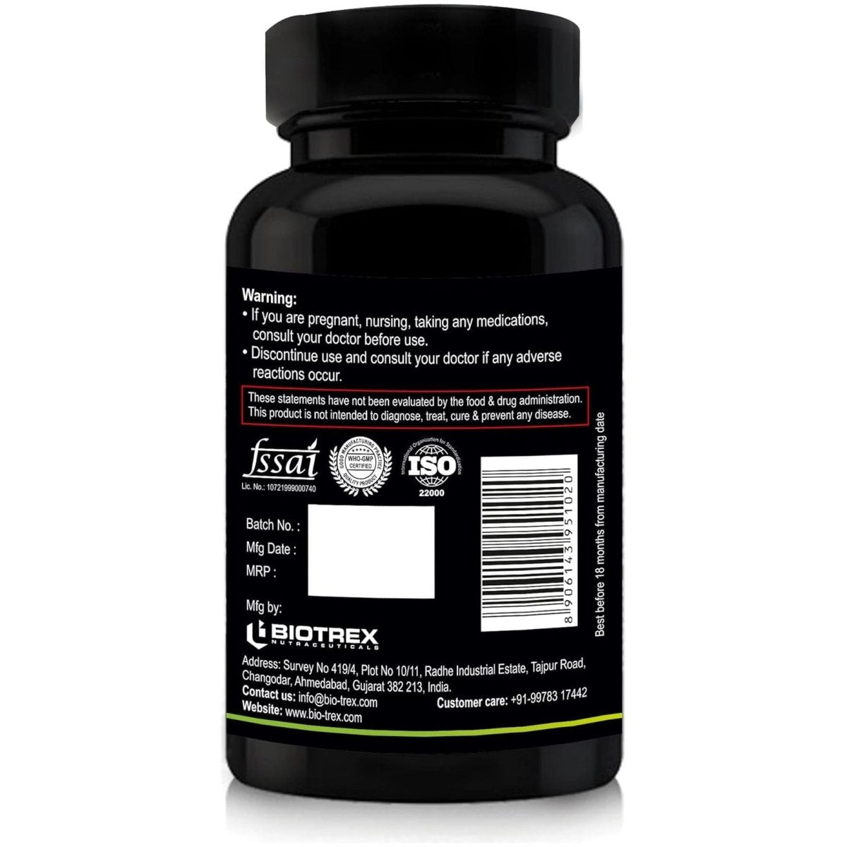 Choline & Inositol 1000Mg Serving (Choline 500Mg + Inositol 500Mg), 90 Veg Capsules - Suppviv