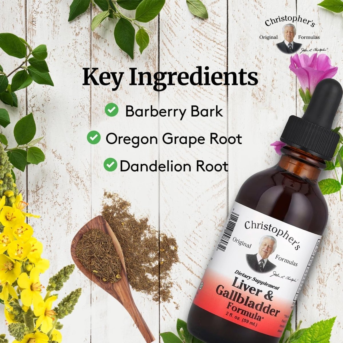 Christopher'S Herbal Supplement for Detox & Digestive Support, 2 Fl Oz - Suppviv