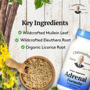 Christopher'S Original Formulas Adrenal Formula for Stress Support - Natural Cortisol Manager - Suppviv