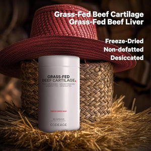 Codeage Grass Fed Beef Cartilage Supplement - 180 Capsules - Suppviv