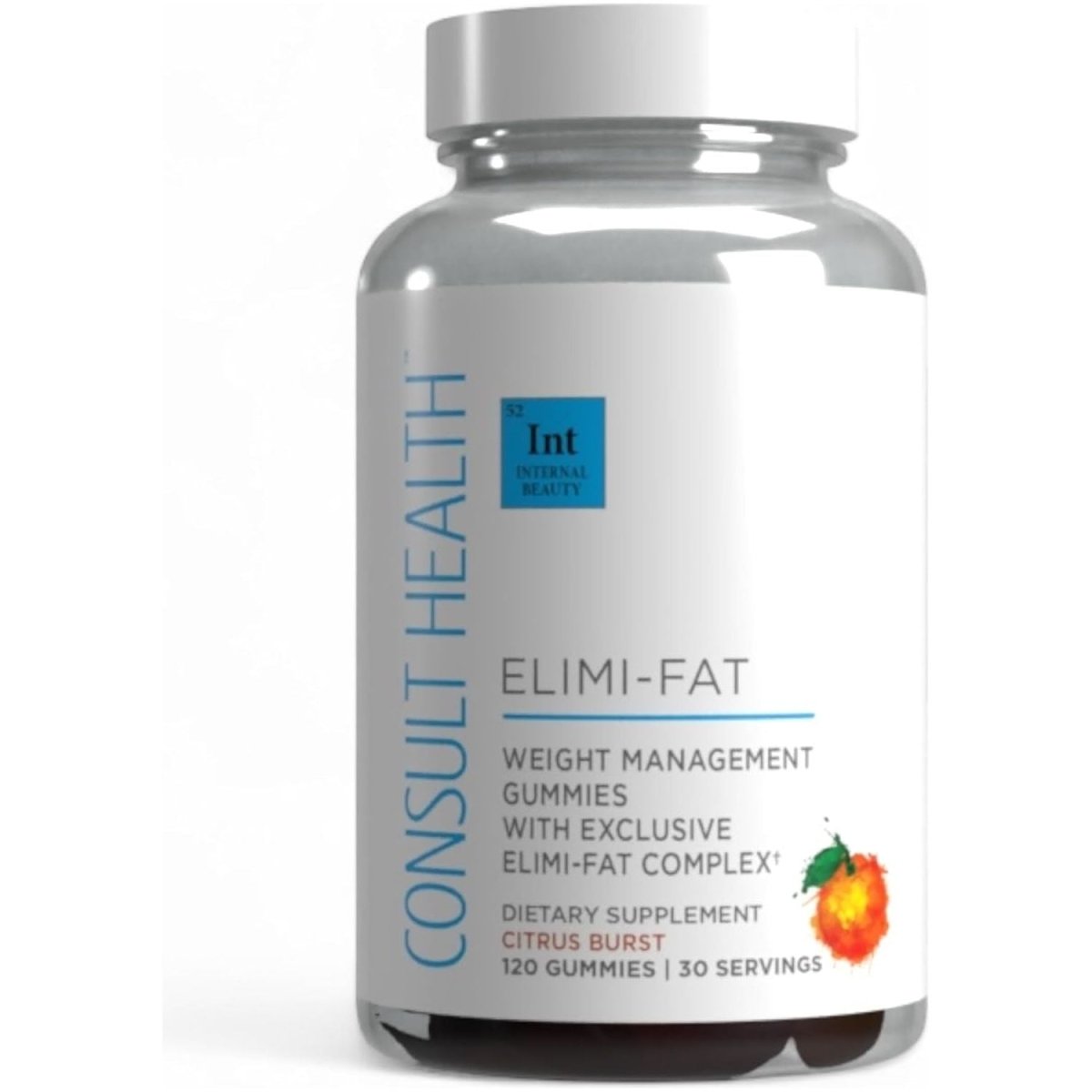 Consult Health Elimi - Fat Weight Management Gummies - 120 Count - Suppviv