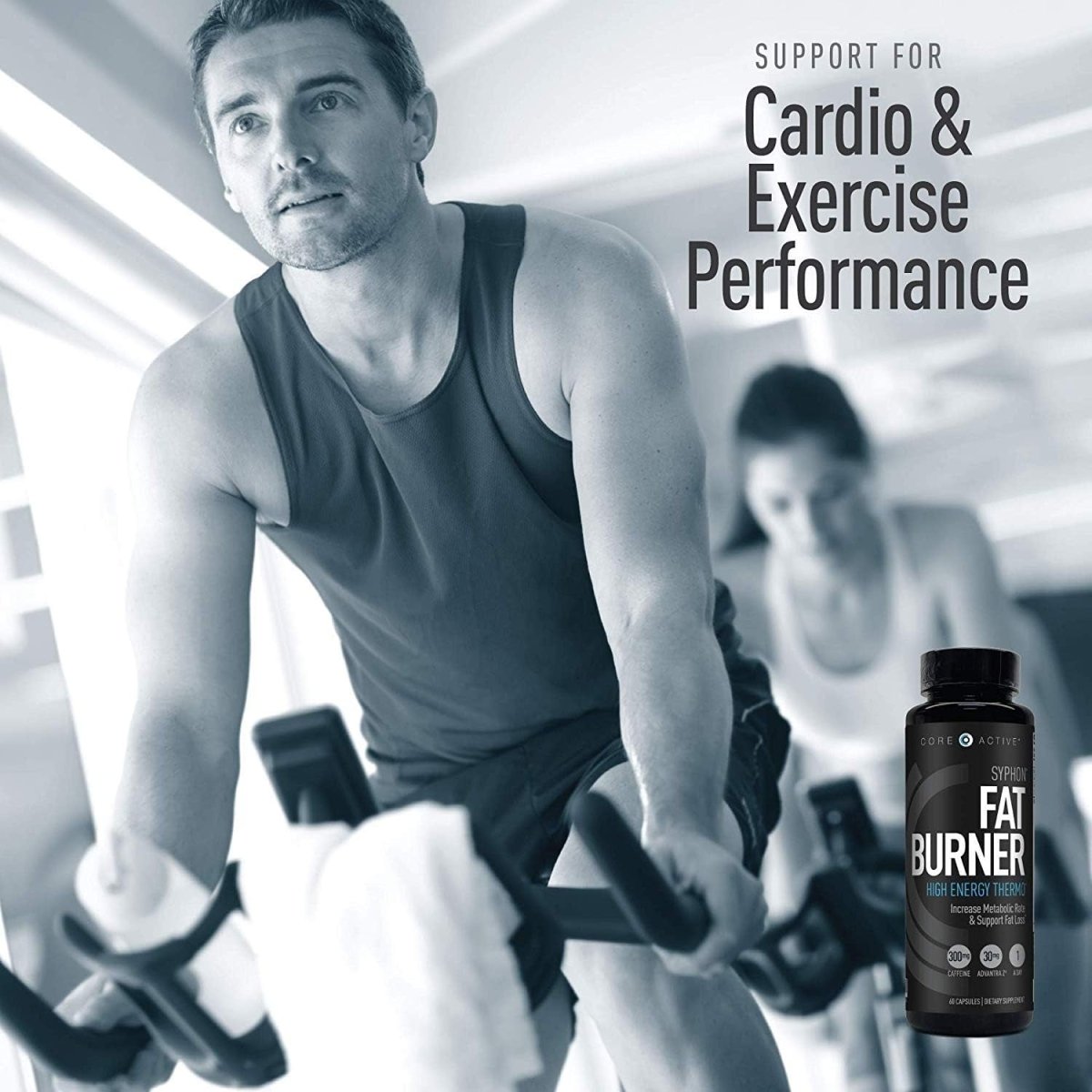 Core Active Syphon Thermogenic Fat Burner for Men & Women - 60 Capsules - Suppviv