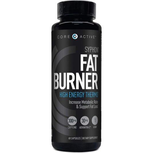 Core Active Syphon Thermogenic Fat Burner for Men & Women - 60 Capsules - Suppviv