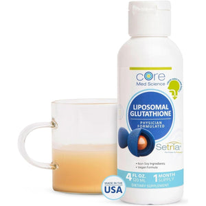 Core Med Science Liposomal Glutathione Liquid Supplement (500Mg, 4 Fl Oz) - Suppviv