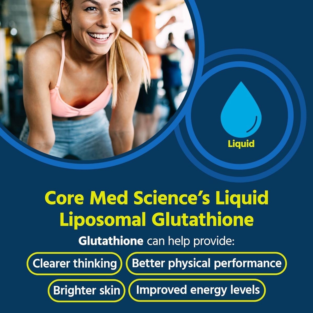 Core Med Science Liposomal Glutathione Liquid Supplement (500Mg, 4 Fl Oz) - Suppviv
