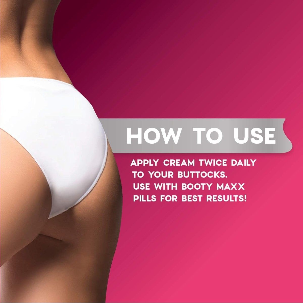 Cream and Pills Kit - Glute Enhancement Cream - Suppviv