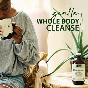 Flora Flor Essence Liquid Tea Blend - Gentle Detox Cleanse 32Oz 