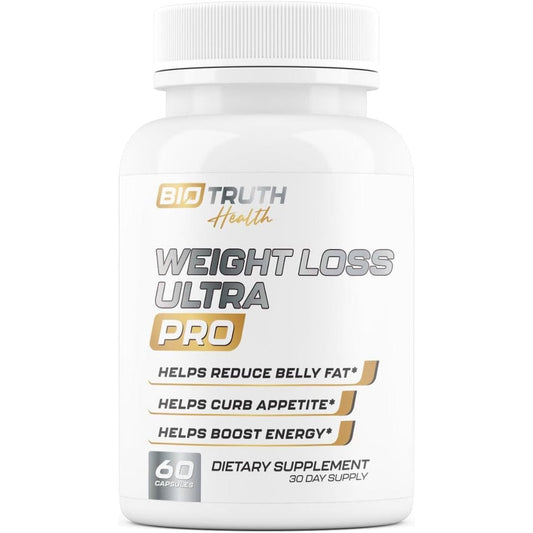 Biotruth Health Weight Loss Ultra | Appetite Suppressant Supplement, Fat Burner 60 Capsules