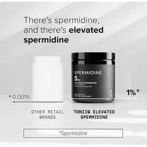 Toniiq Ultra Concentrated 500Mg Spermidine Supplements for Men and Women