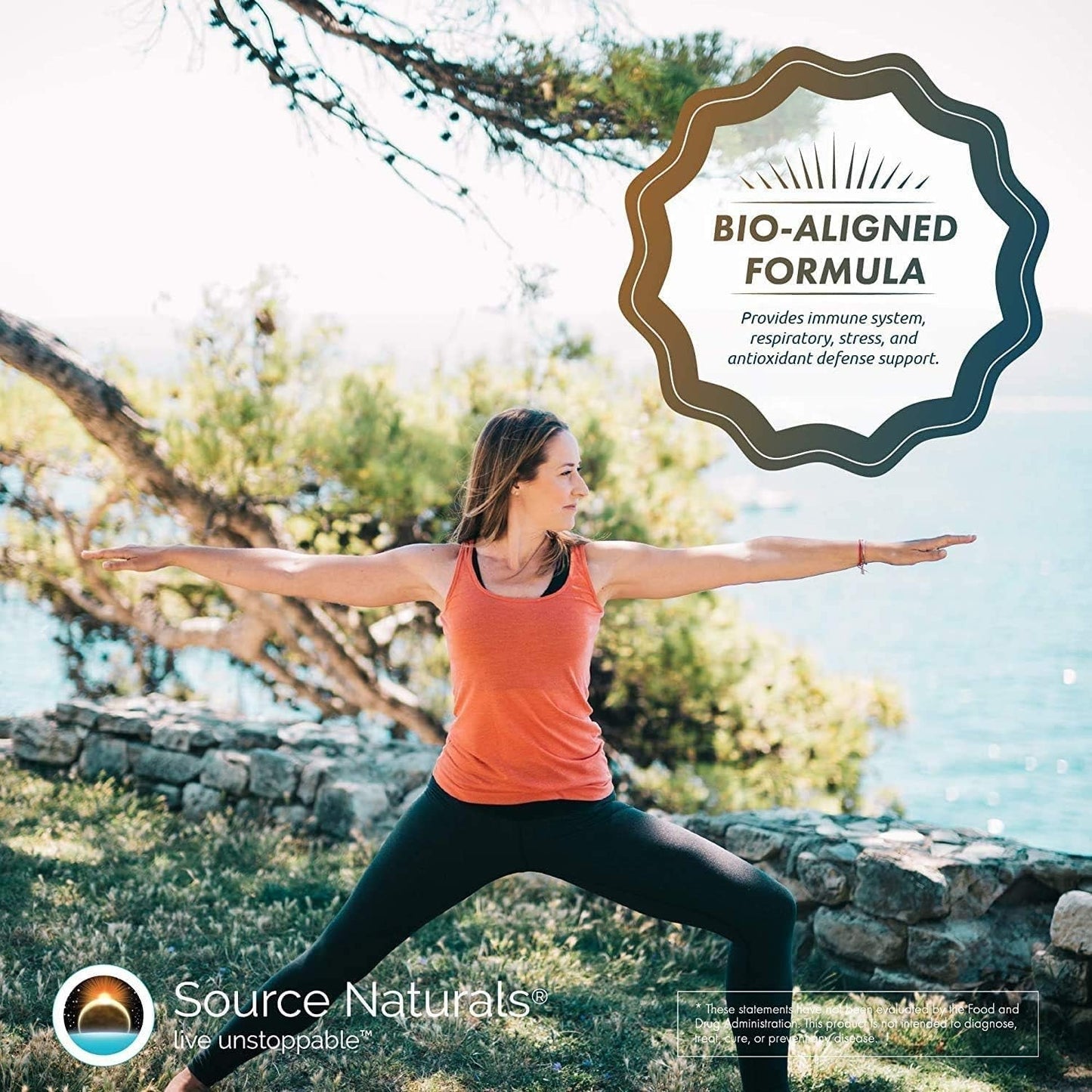 Source Naturals Wellness Formula Bio-Aligned Vitamins & Herbal Defense Advanced Immune Support* 240 Capsules