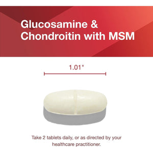 Protocol Glucosamine & Chondroitin - Joint Support* - Chondroitin Supplement  - 120 Tablets