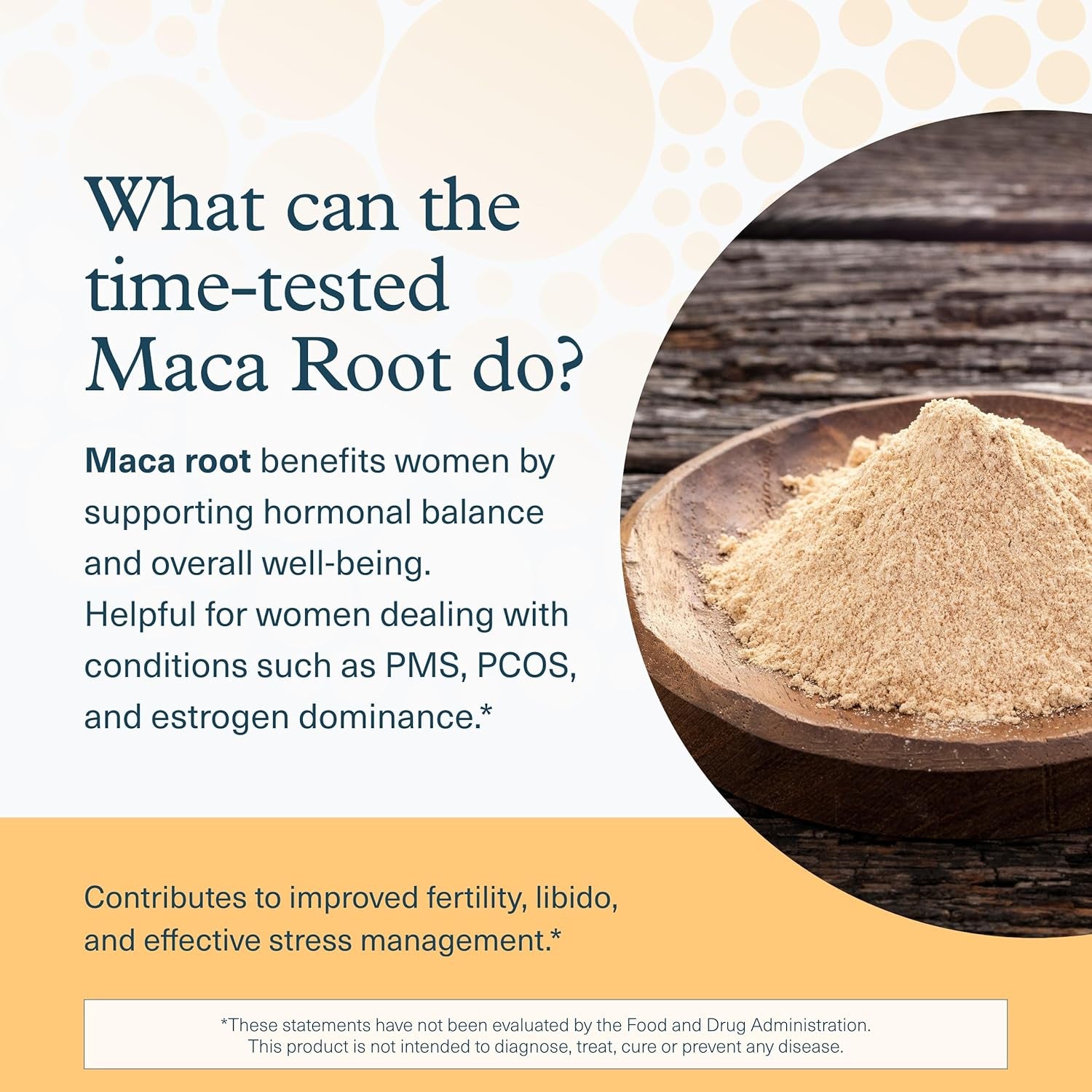 Youtheory Women'S Maca Root - Vegan Energy & Menopause Support Supplement with Peruvian Ginseng - 120 Vegetarian Capsules