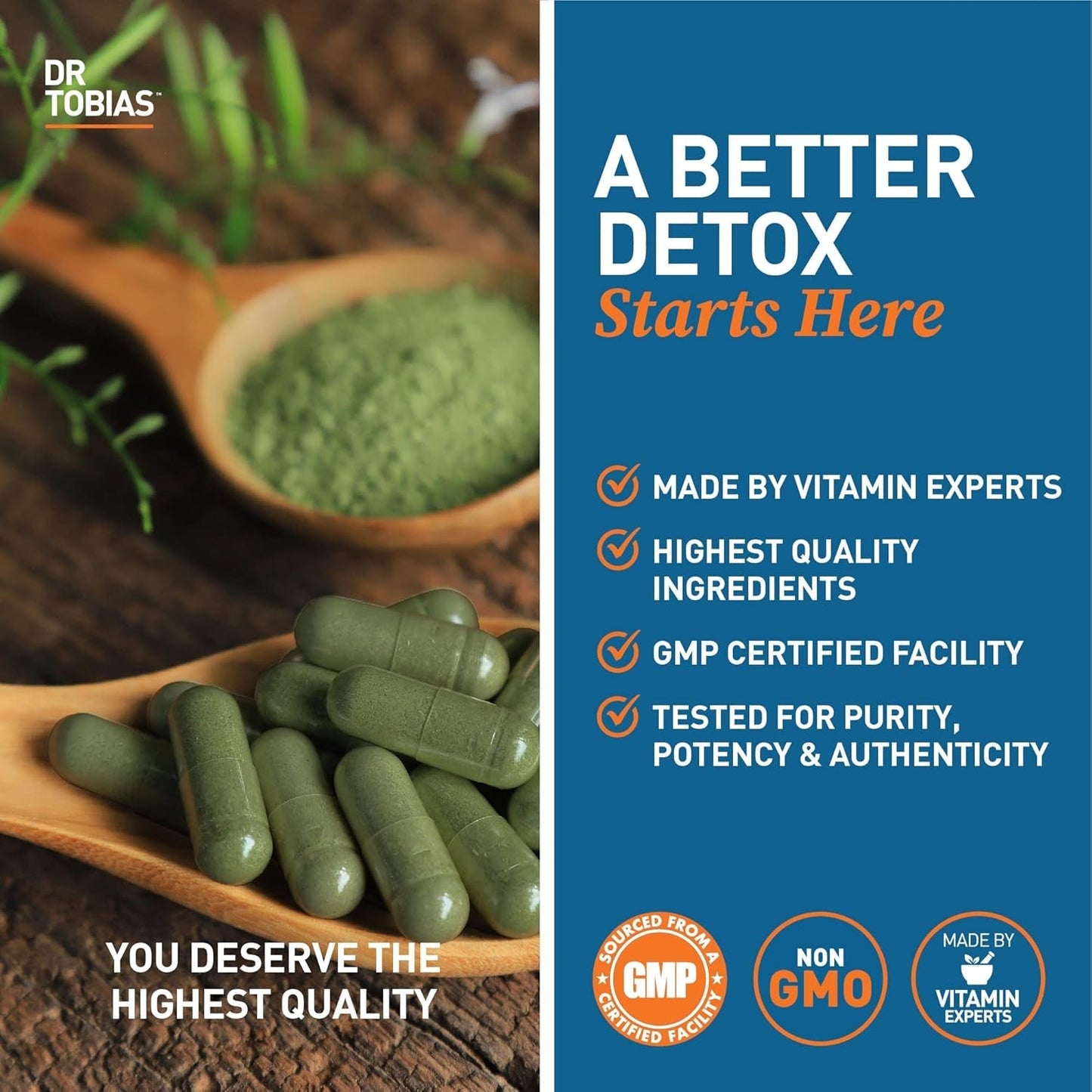 Dr. Tobias Liver 21 Day Cleanse, Herbal Liver Detox Cleanse 63 Vegetable Capsules