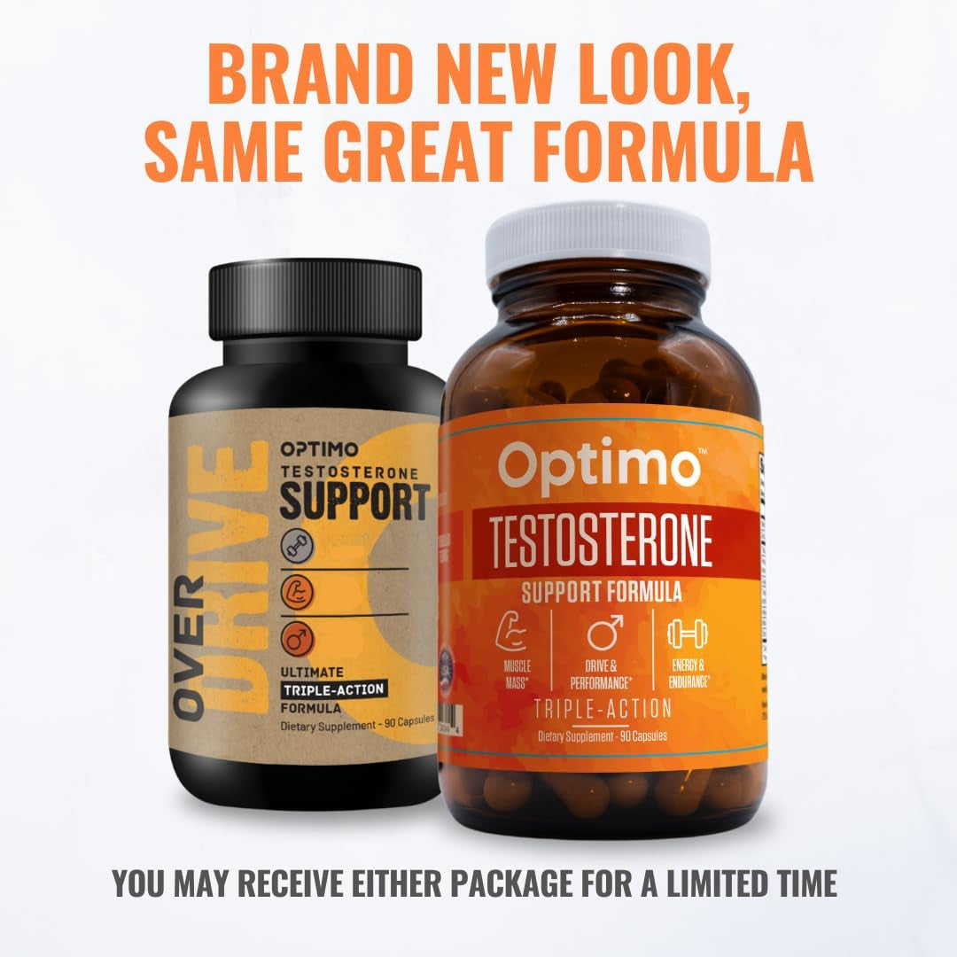 Testosterone Booster Supplement with Tongkat Ali, Tribulus, Fenugreek, Ashwagandha, Maca, Boron, Zinc, VIT D, DAA - 90 Capsules
