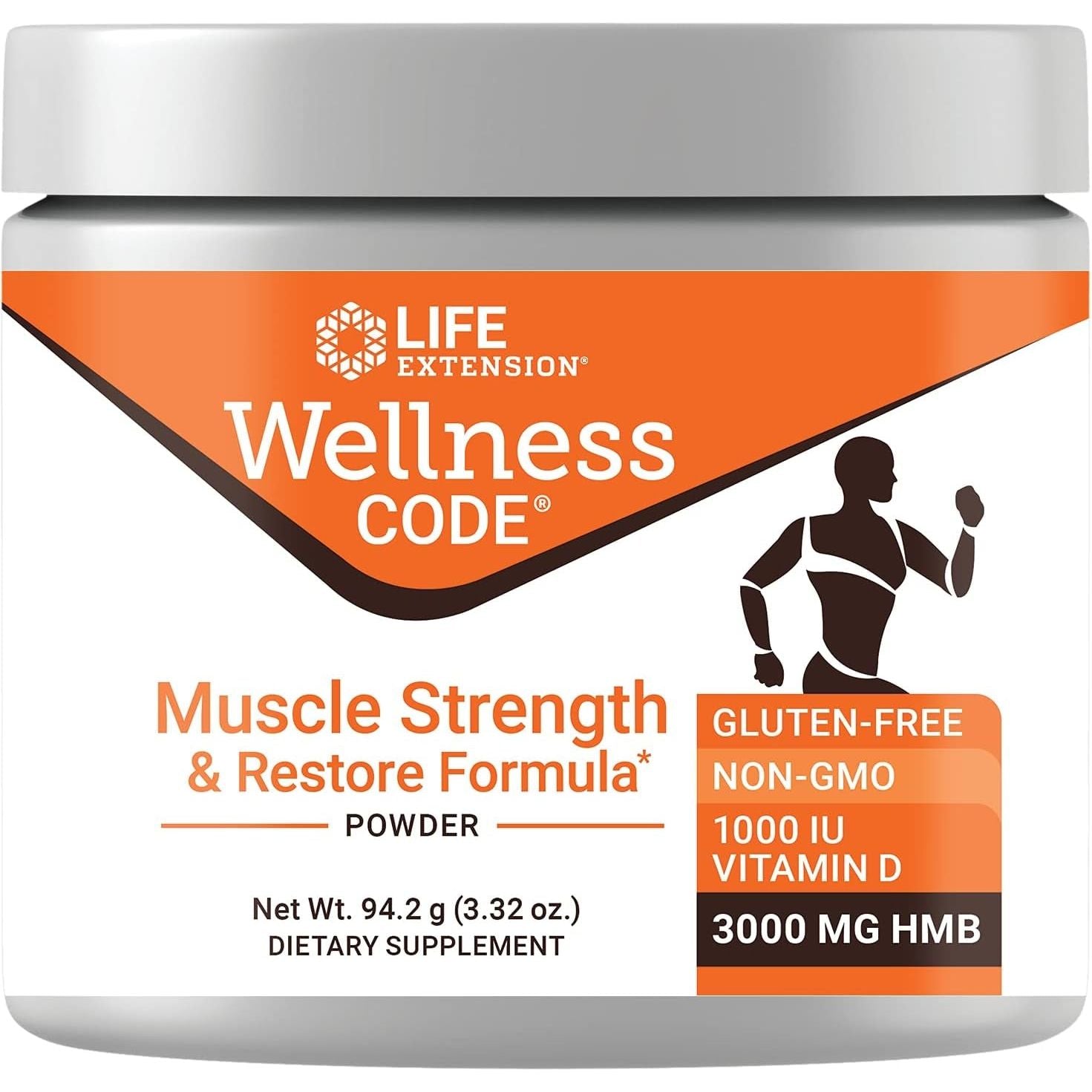 Life Extension Wellness Code® Muscle Strength & Restore Formula, 94.2 G
