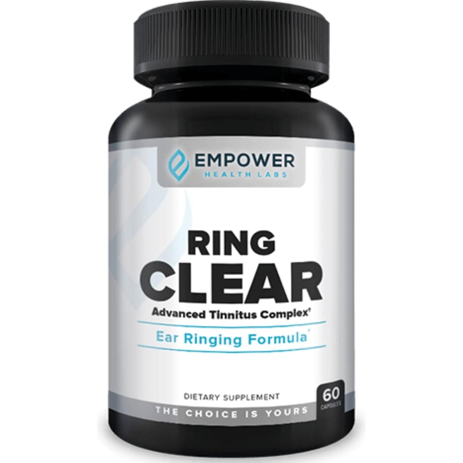 Ring Clear All-Natural Ear Buzz Relief Formula for Lasting Relief from Incessant Ear Buzzing - 30-Day Supply
