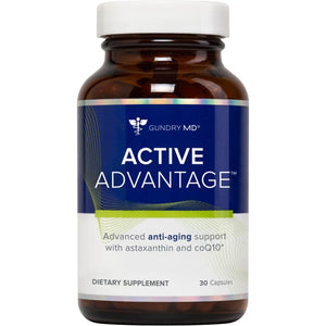 Gundry MD® Active Advantage Astaxanthin and Coq10 Supplement to Support Energy, Strength and Metabolism, 30 Count