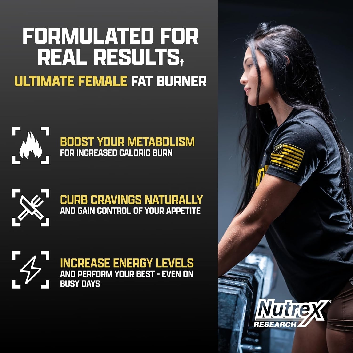 Nutrex Research Lipo-6 Black Hers Ultra Concentrate | Weight Loss Pills for Women (60 Pills)