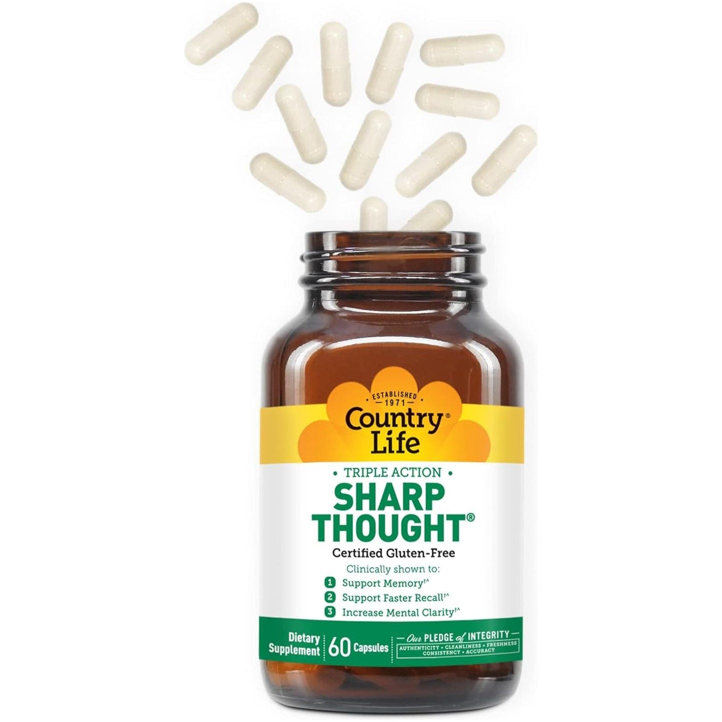 Country Life, Sharp Thought, 60 Capsules…