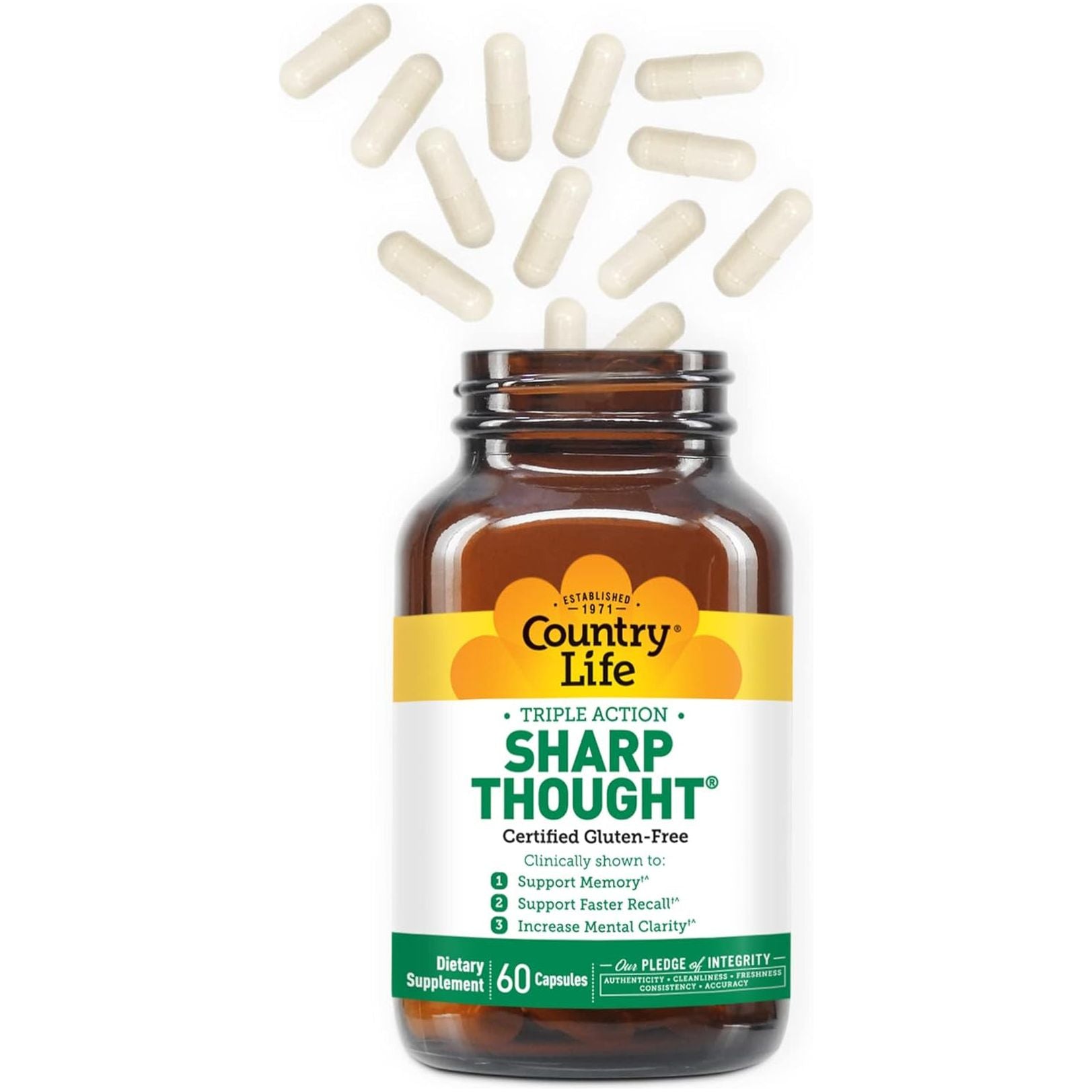 Country Life, Sharp Thought, 60 Capsules…