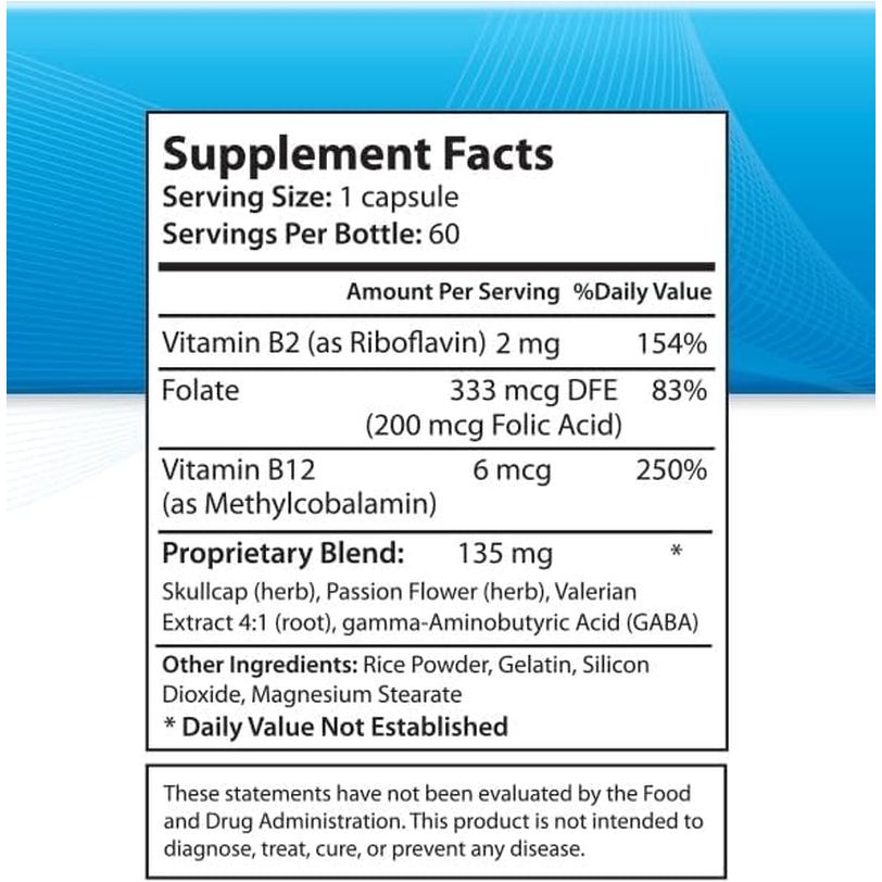 Essential Tremor Relief Supplement for Hand, Arm, Head, Leg, Feet and Body Tremors and Shaking Nutriganix
