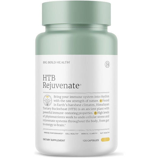 2 Month Supply - Big Bold Health HTB Rejuvenate - Immune Health Support Supplement (120 Capsules)