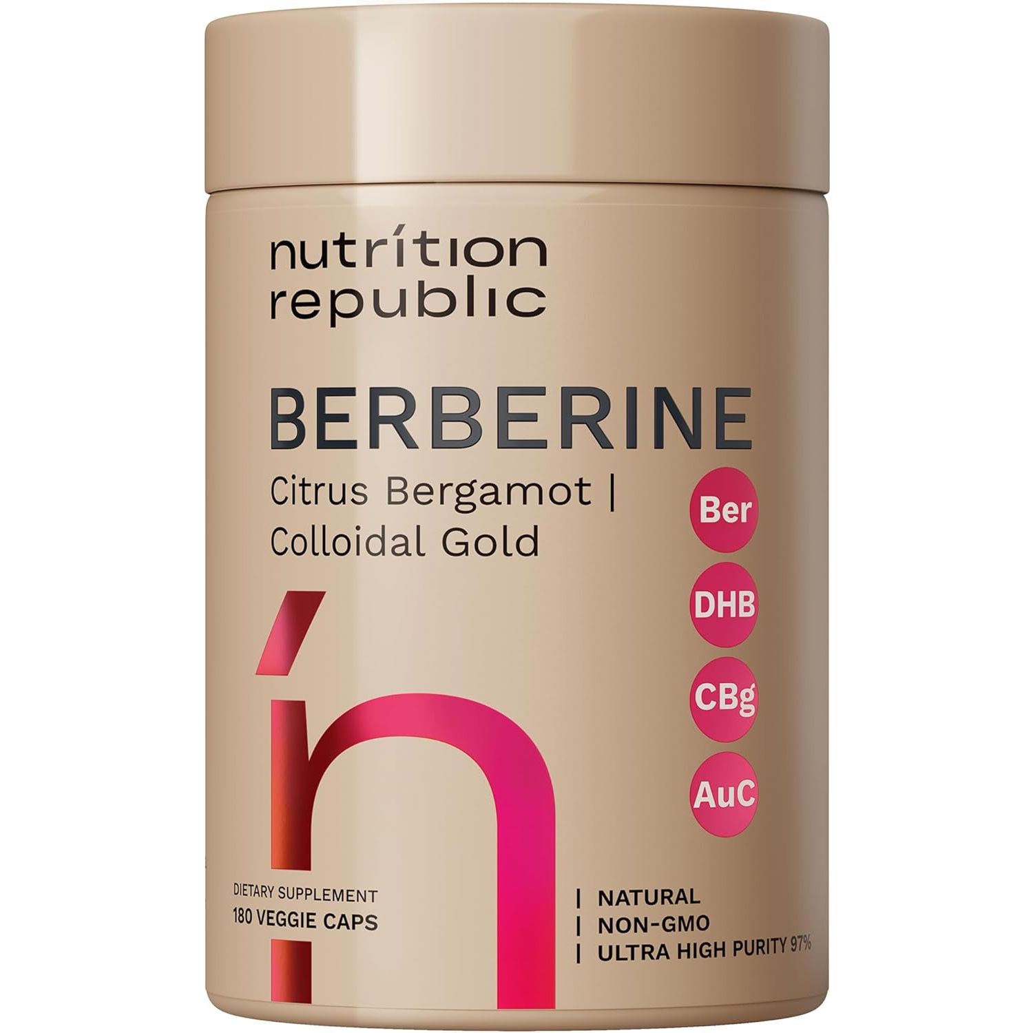 Berberine Supplement 1500Mg, Ultra High Potency Berberine Complex 180 Veggie Capsules