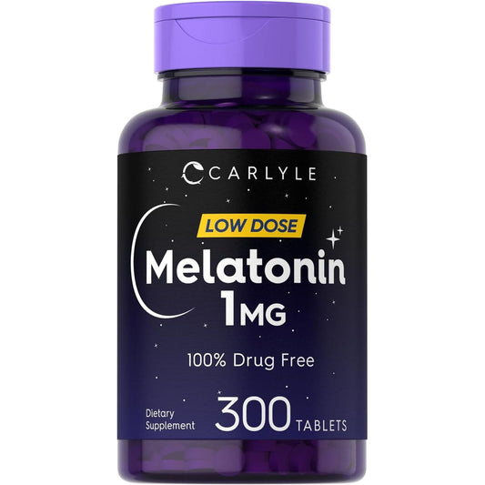 Carlyle Melatonin 1 Mg - 300 Low Dose Tablets