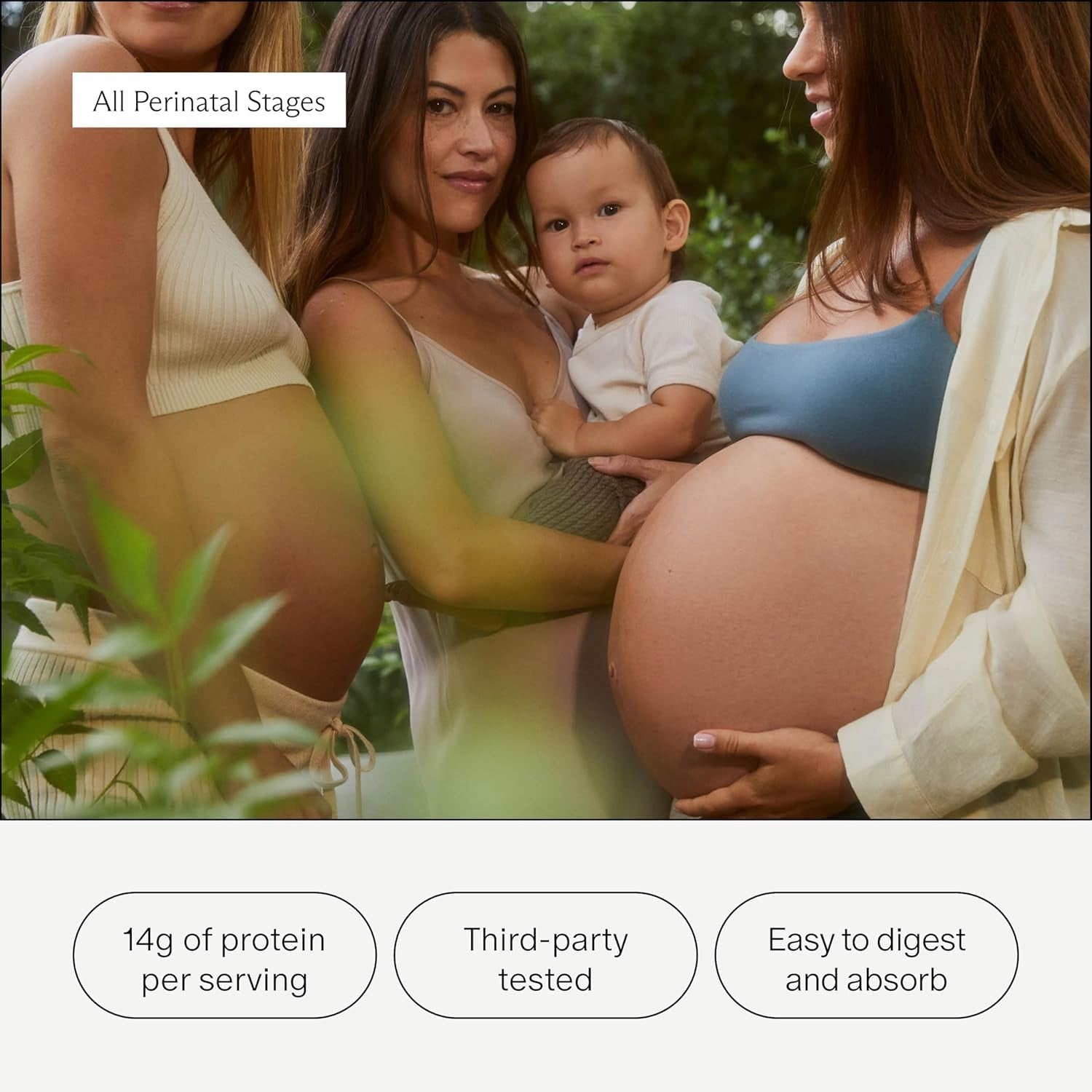 Needed. Expertly-Formulated Prenatal Hydrolyzed Collagen Protein Powder for Pregnancy, Breastfeeding, & Postpartum 1Lb