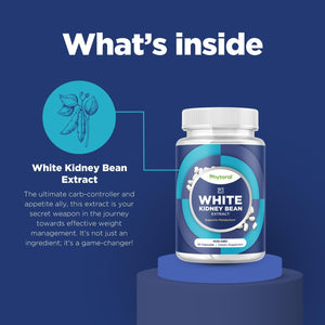 White Kidney Bean Extract Capsule - Extra Strength White Kidney Bean Sugar & Carb Blocker