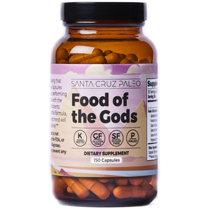 Santa Cruz Paleo Food of the Gods Grass Fed Beef Organ Supplement 30 Servings