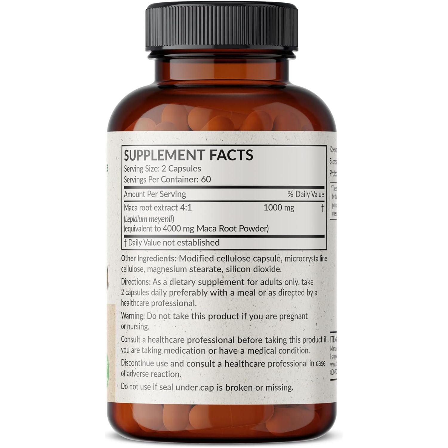 Futurebiotics Maca Root Extra Strength 4000 MG Supports Energy, Stamina & Reproductive Health, 120 Vegetarian Capsules