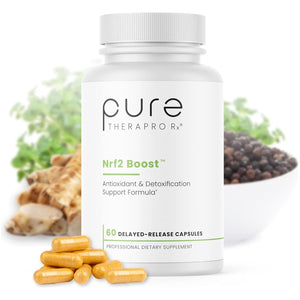Pure Therapro Rx Nrf2 Boost - Antioxidant Supplement to Reduce Oxidative Stress, Made in USA (60 Vegan Capsules)
