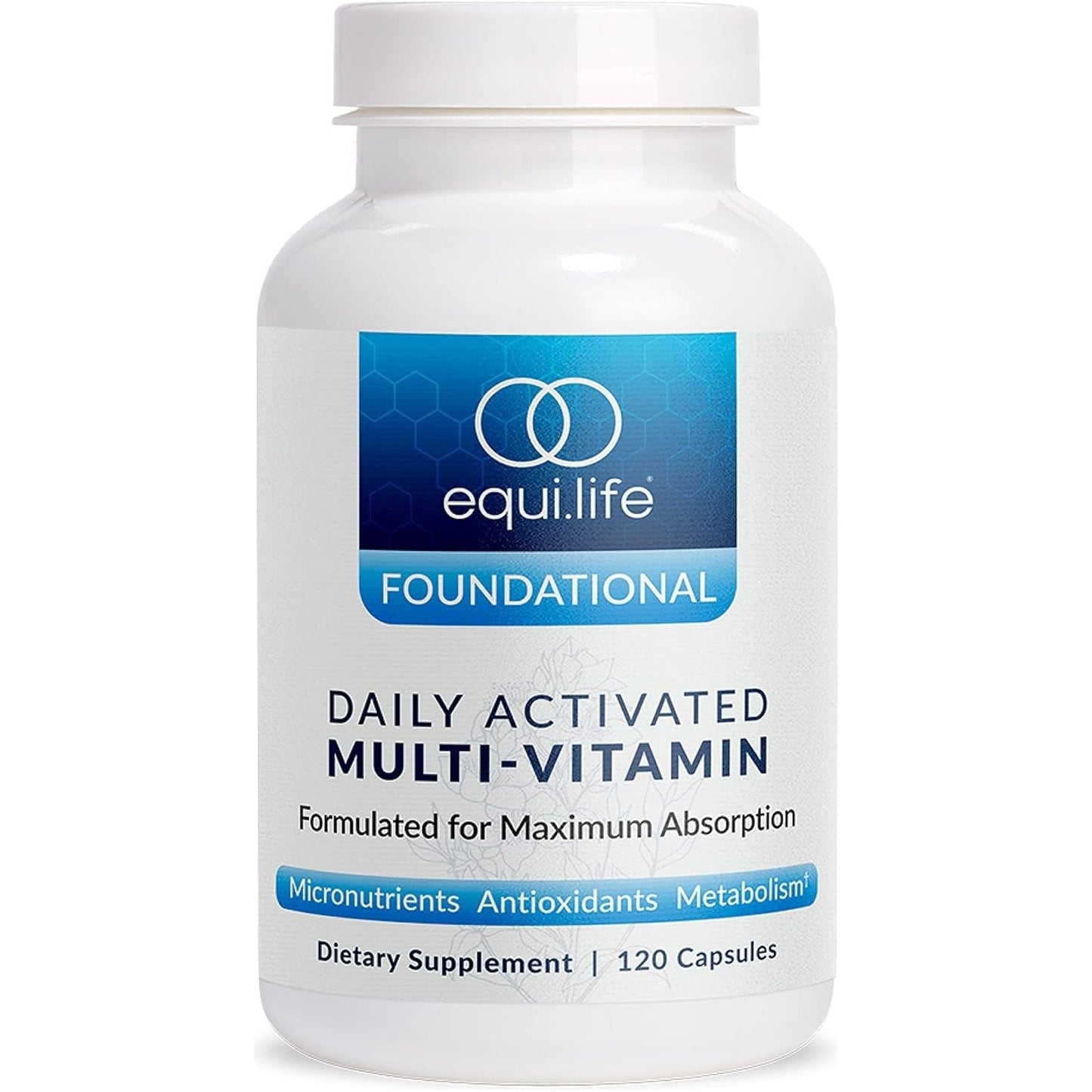 Equilife - Daily Activated Multi-Vitamin, 21 Essential Vitamins & Minerals (30 Servings)